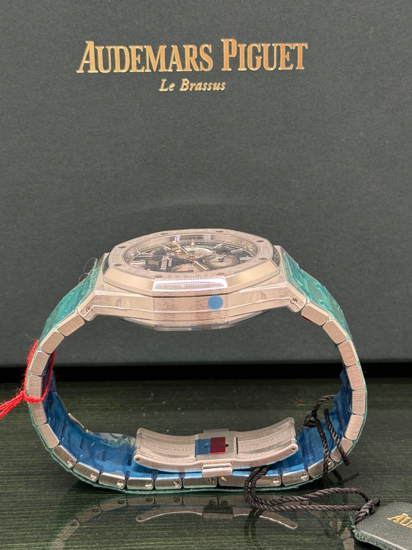 Audemars Piguet Royal Oak Chronograph 41mm - Blue Panda Dial - NOS - New Full Stickers Ref 26331ST.OO.1220ST.01