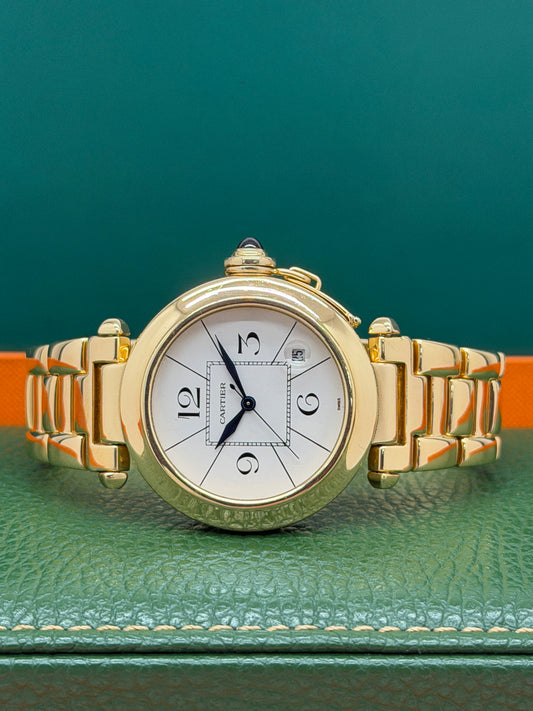 Cartier Pasha 38mm  Full 18KT Yellow Gold - Ref.1988