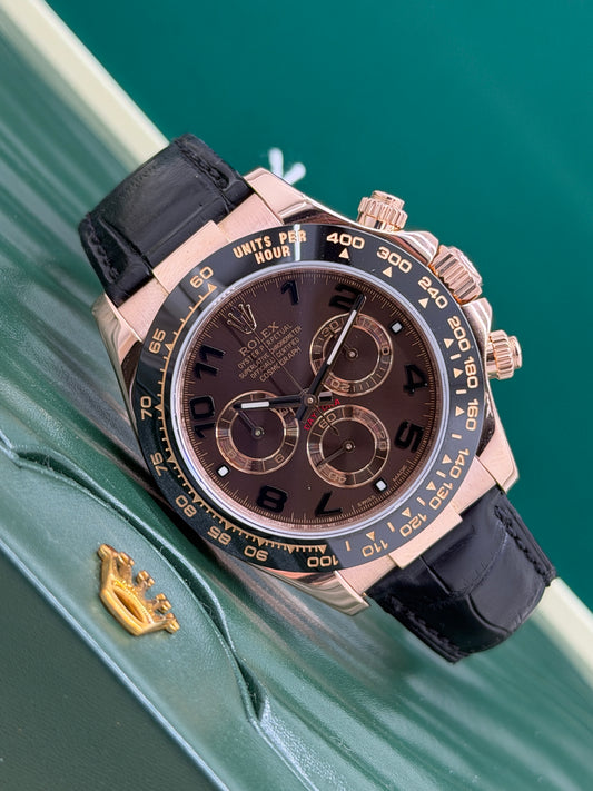 Rolex Daytona - Chocolate Arabic Dial - Ref 116515LN - Year 2011