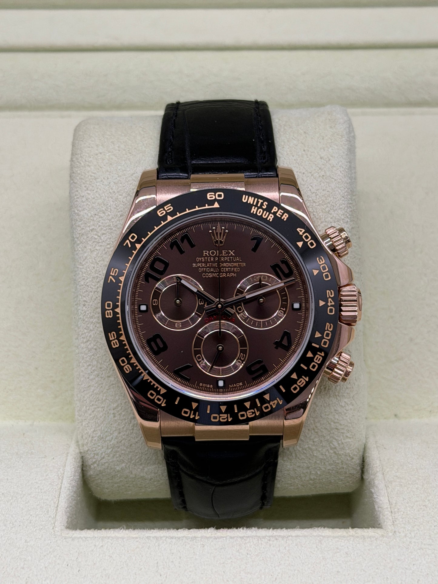 Rolex Daytona - Chocolate Arabic Dial - Ref 116515LN - Year 2011