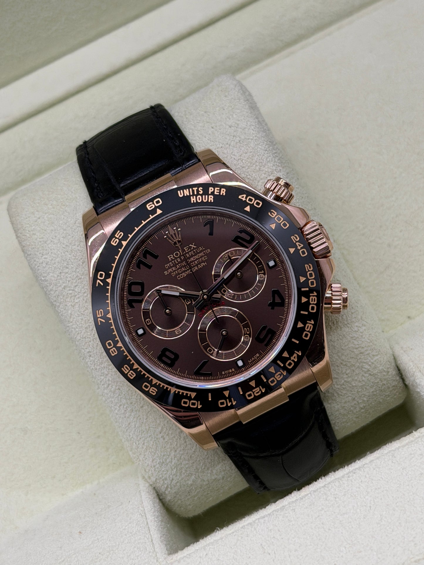 Rolex Daytona - Chocolate Arabic Dial - Ref 116515LN - Year 2011