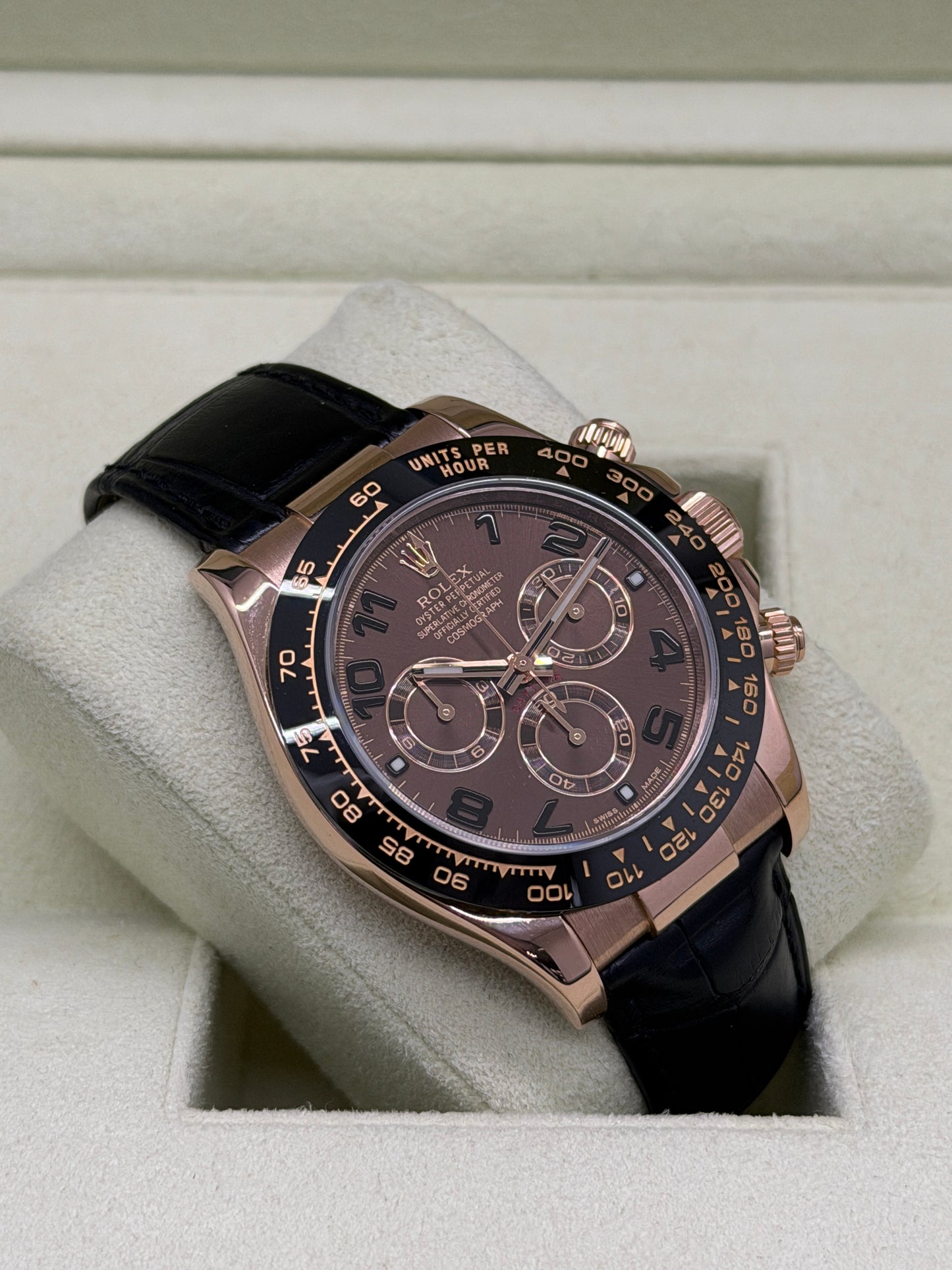 Rolex Daytona - Chocolate Arabic Dial - Ref 116515LN - Year 2011