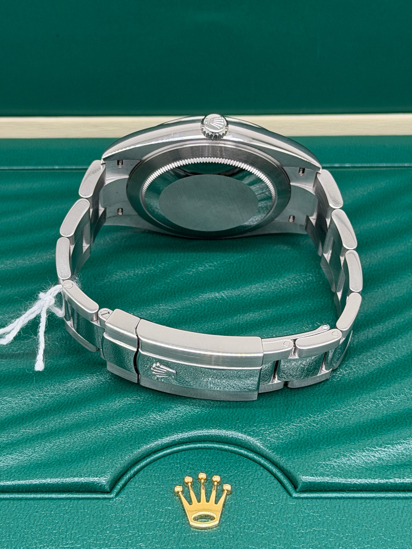 Rolex Datejust 41 -  Green Fluted Motif Dial - Ref 126300 - Year 2023