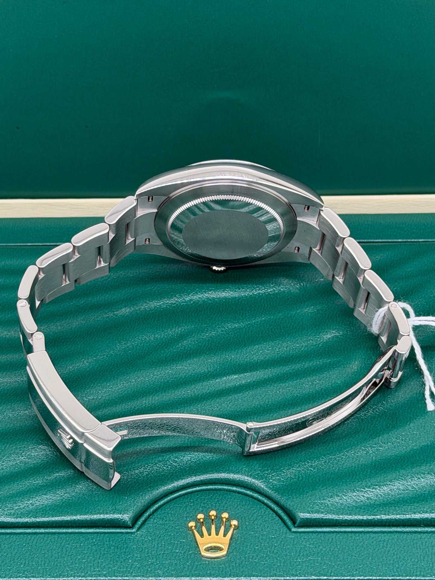 Rolex Datejust 41 -  Green Fluted Motif Dial - Ref 126300 - Year 2023