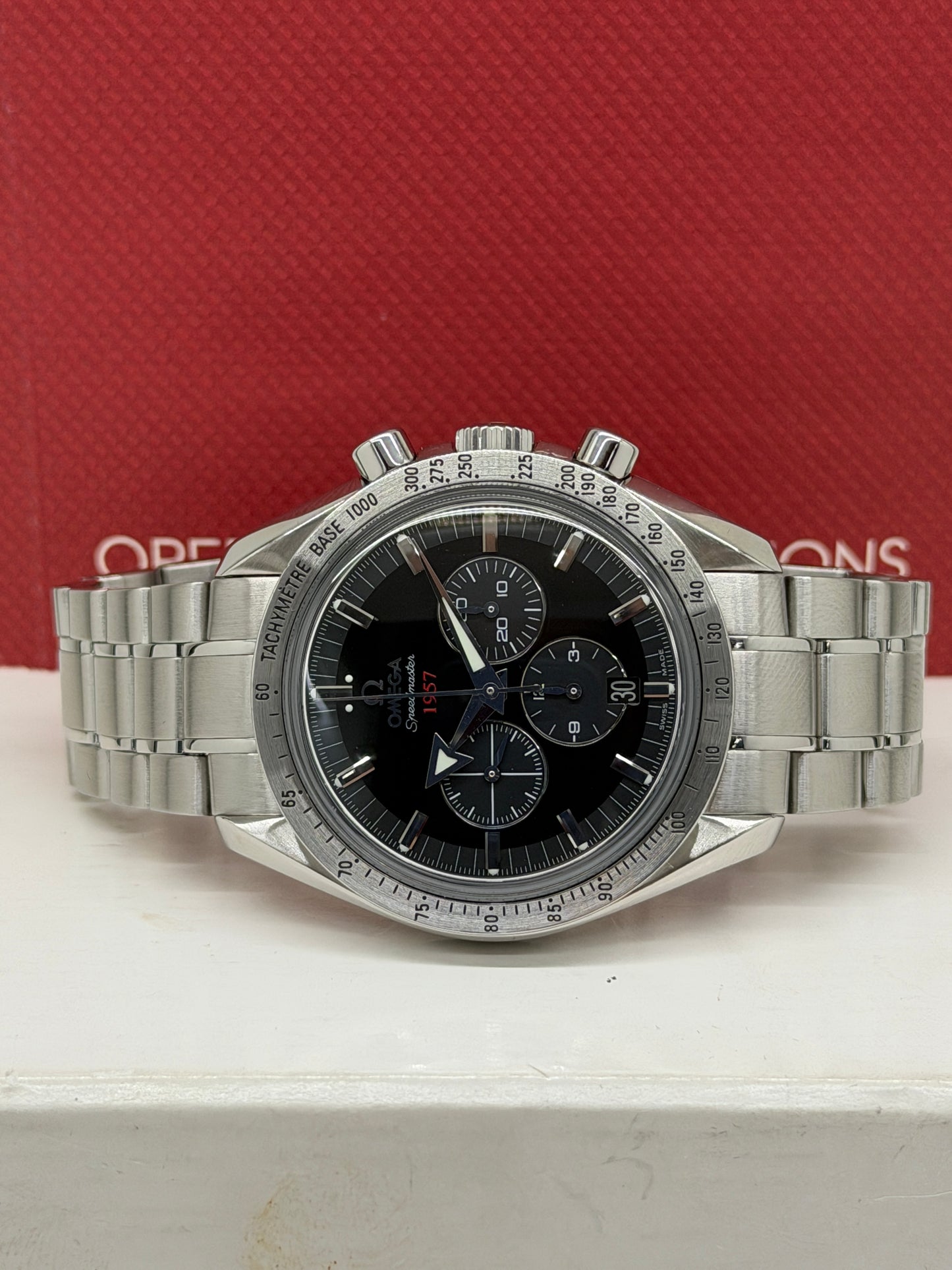Omega Speedmaster Broad Arrow 1957 - Co - Axial Ref 321.10.42.50.01.001 - Year 2008