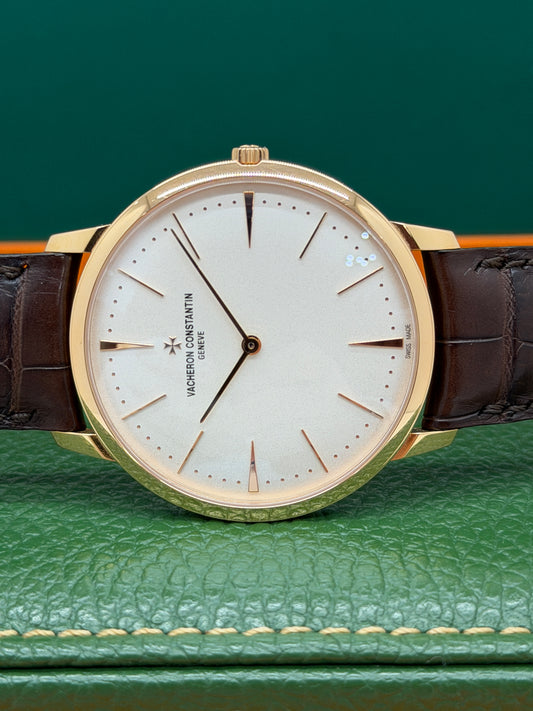 Vacheron Constantin Patrimony 40mm - Rose Gold - White Dial Ref 81180/000R-9159