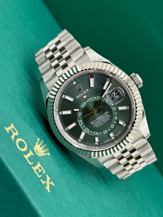 Rolex Sky-Dweller - Green Mint Dial - Ref. 336934 - New 2025