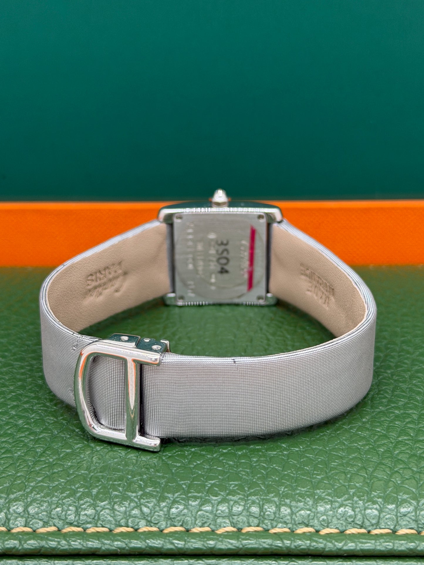 Cartier Tank Française Diamonds Dial - White Gold - Quartz Ref 2517 - WE102631