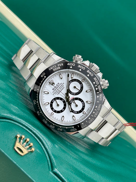 Rolex Daytona - Ref 116500LN - White Dial - Unpiloshed - Year 2019
