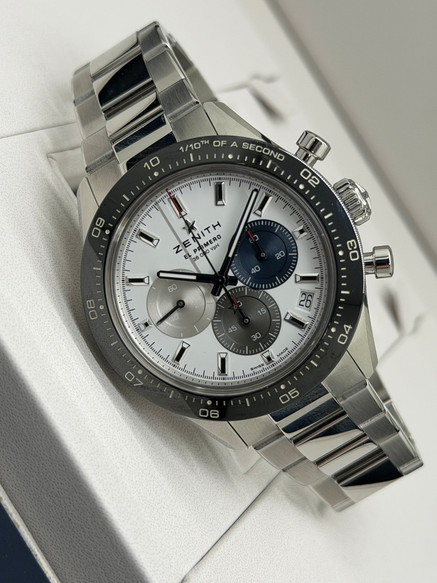 Zenith Chronomaster Sport White Dial - Year 2024 Ref 03.3100.3600/69.M3100
