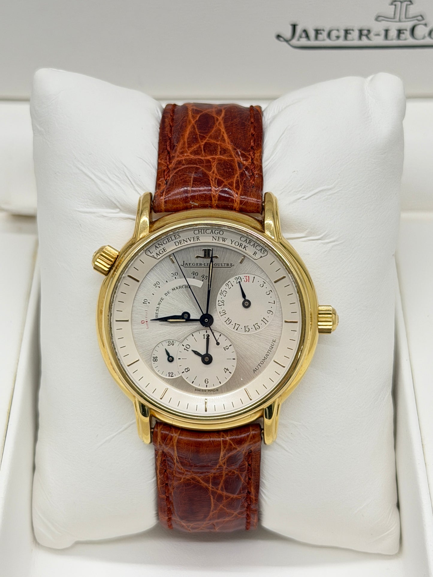 Jaeger-LeCoultre Master Geographic 38mm - Yellow Gold Ref 169.1.92
