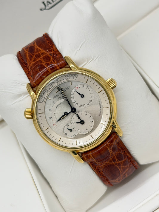 Jaeger-LeCoultre Master Geographic 38mm - Yellow Gold Ref 169.1.92