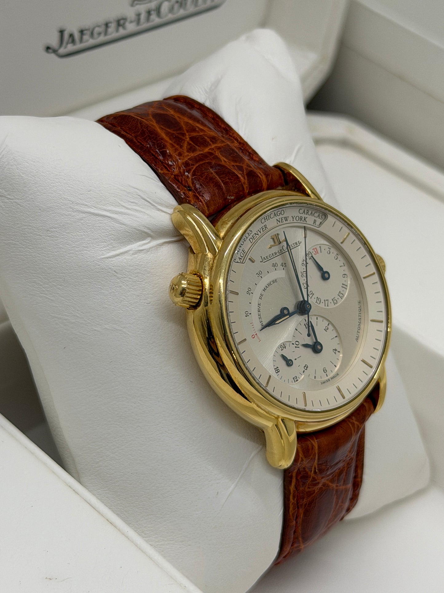Jaeger-LeCoultre Master Geographic 38mm - Yellow Gold Ref 169.1.92