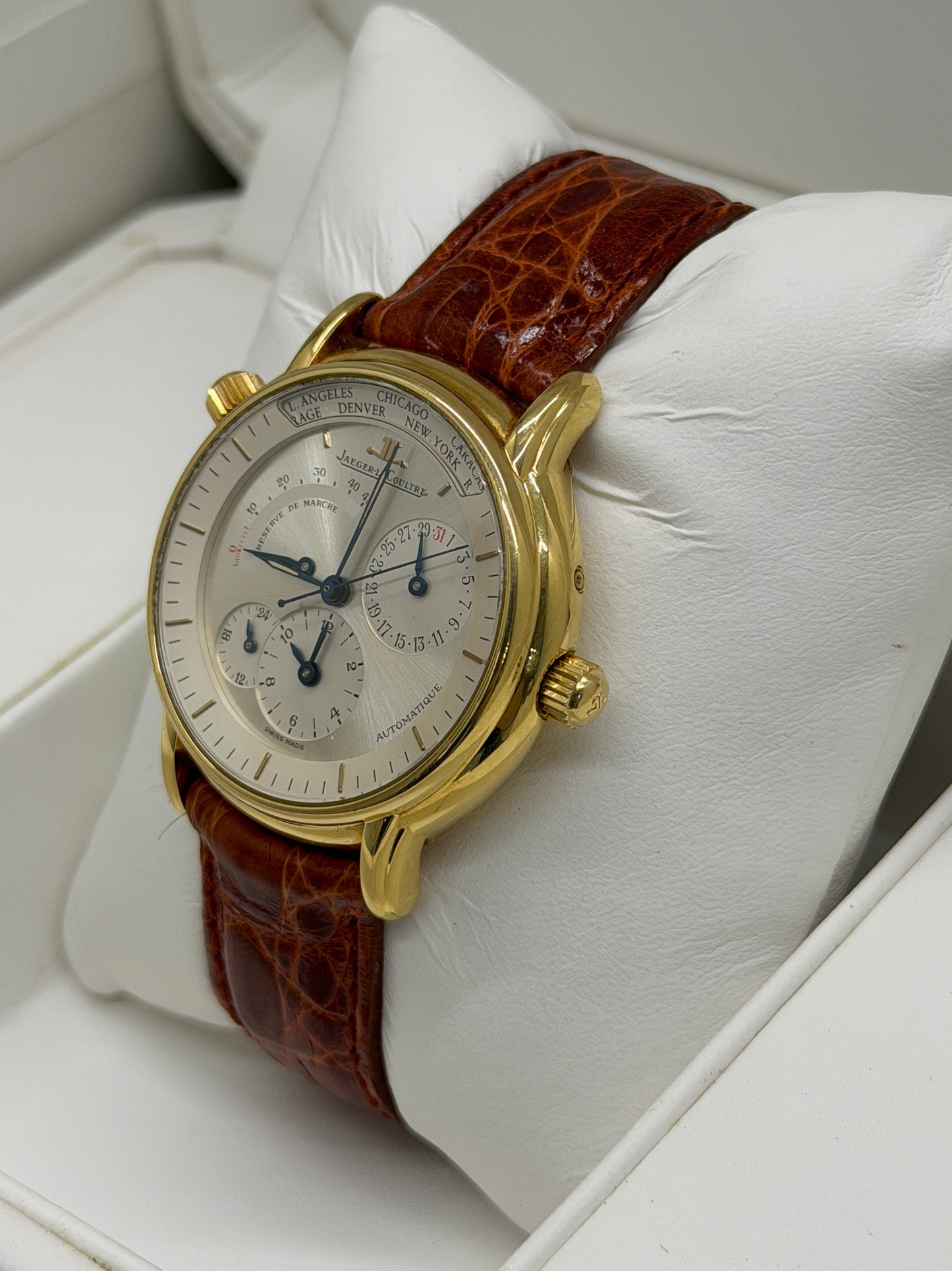 Jaeger-LeCoultre Master Geographic 38mm - Yellow Gold Ref 169.1.92