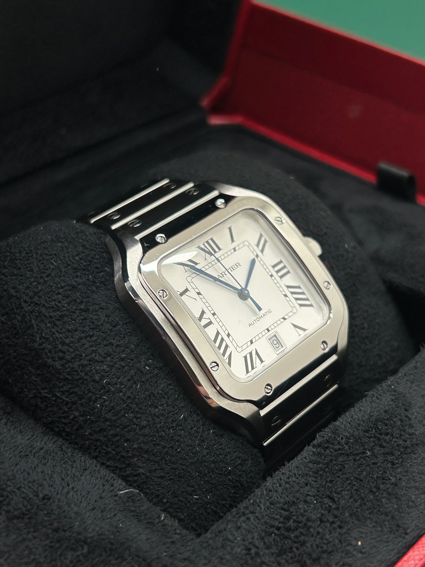 Cartier Santos - White Dial - Ref WSSA0018  - Year 2024