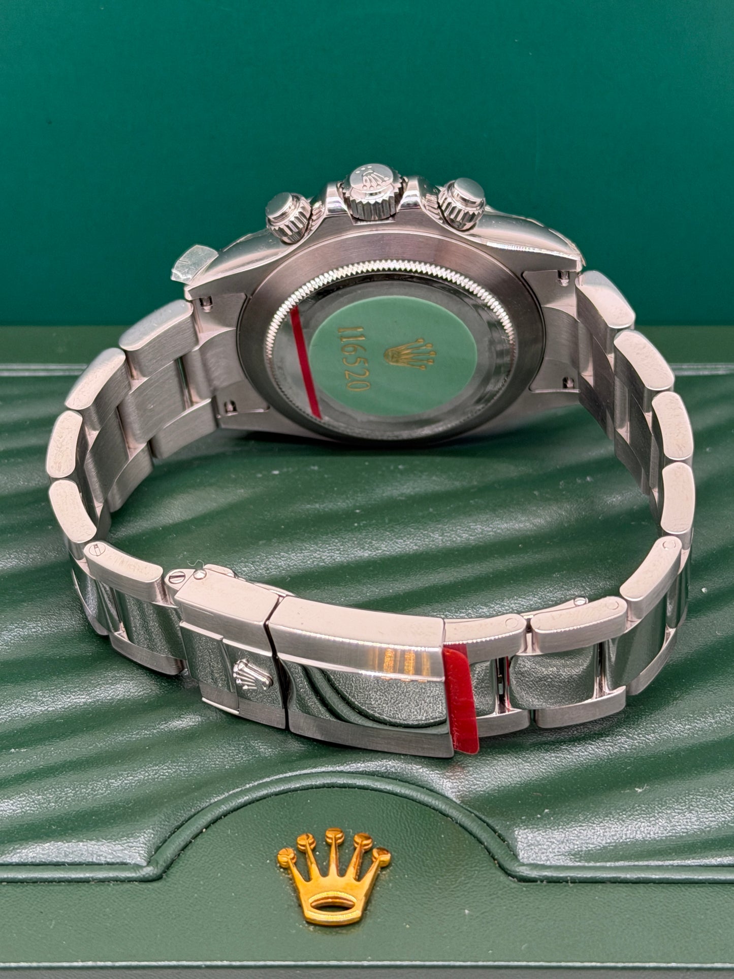 Rolex Daytona Cream Dial - P26 Serial - Ref 116520 NOS - Year 2001 (Partially Stickers)