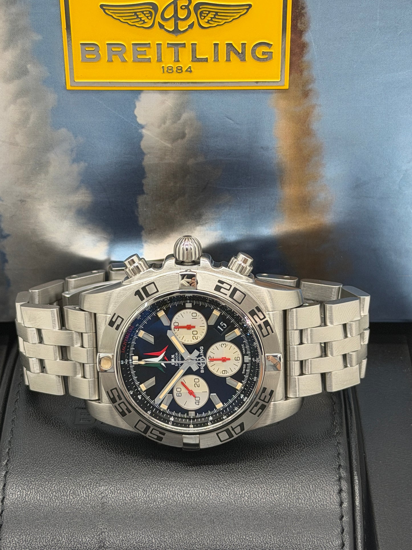 Breitling Chronomat 44 Frecce Tricolori Limited Edition - Year 2025 Ref AB01104D/BC62