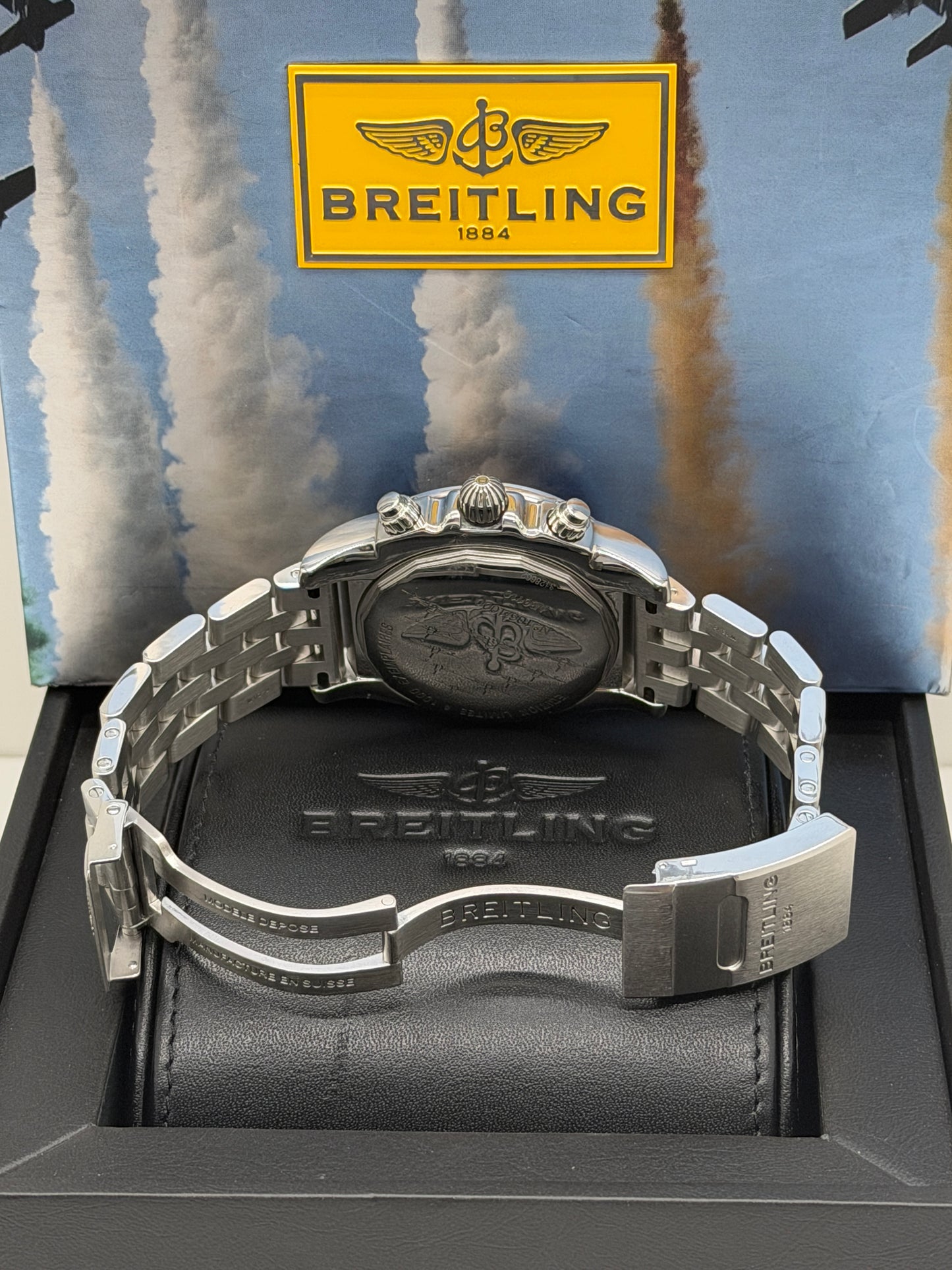 Breitling Chronomat 44 Frecce Tricolori Limited Edition - Year 2025 Ref AB01104D/BC62