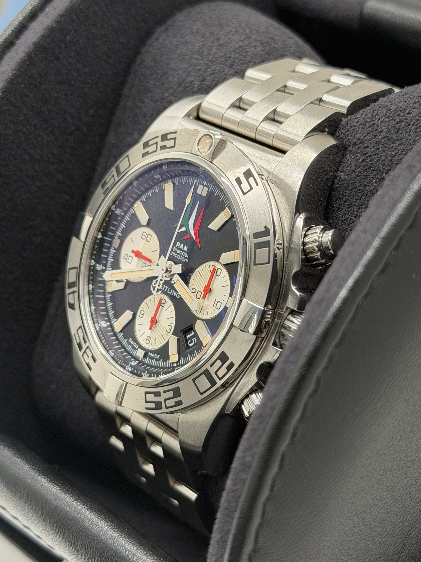 Breitling Chronomat 44 Frecce Tricolori Limited Edition - Year 2025 Ref AB01104D/BC62