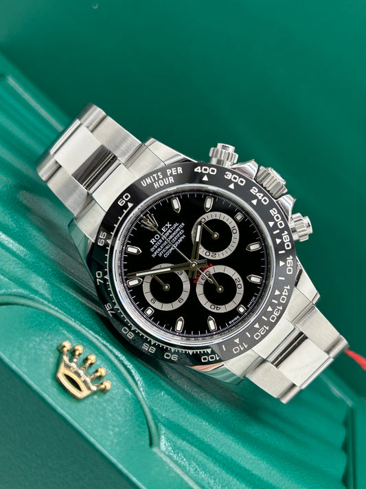 Rolex Daytona - Black Dial - Ref 116500LN - New Partially Stickered - Year 2018