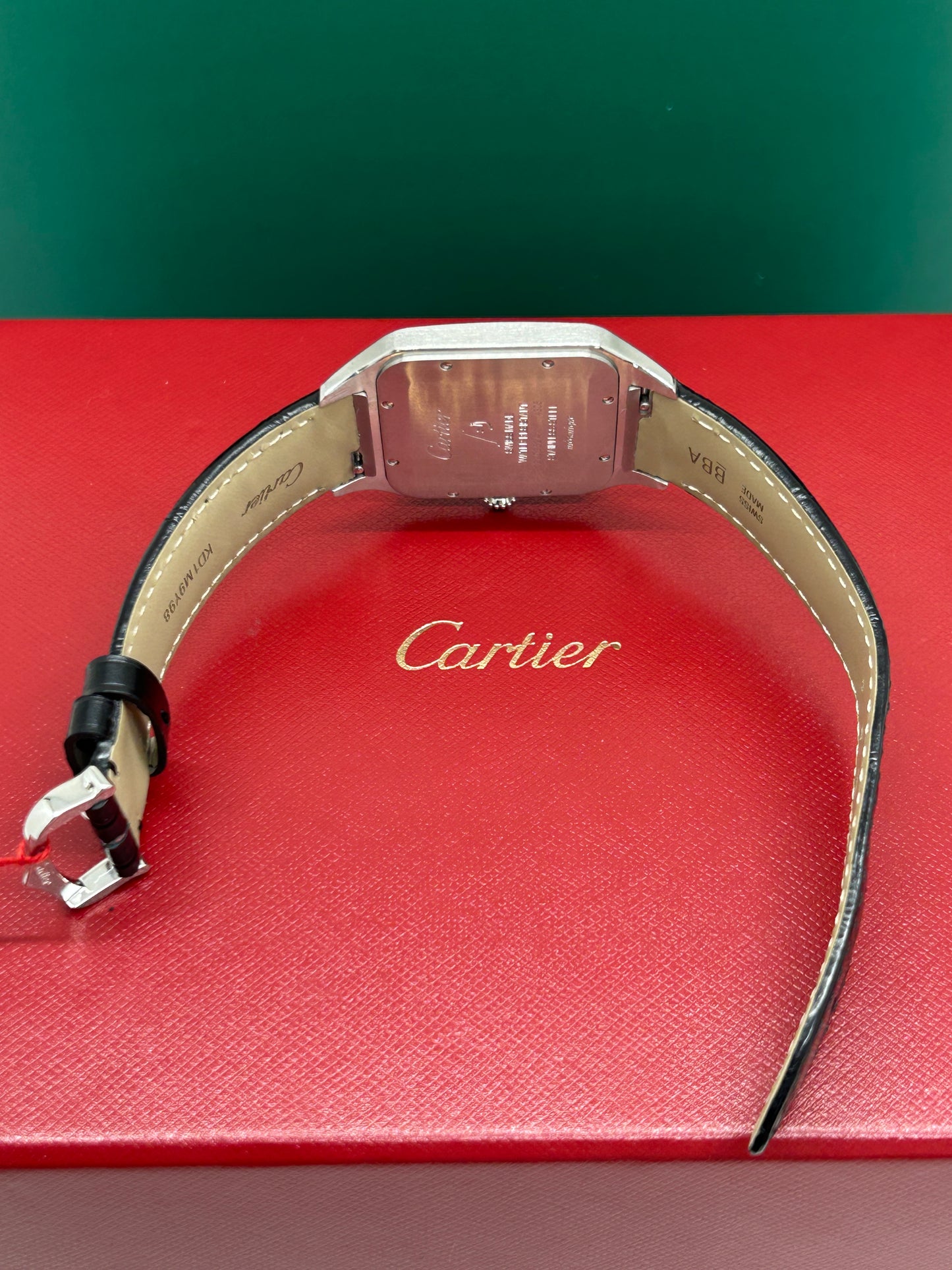 Cartier Santos-dumont Xl - Silver dial - Ref WSSA0032 - New 2022