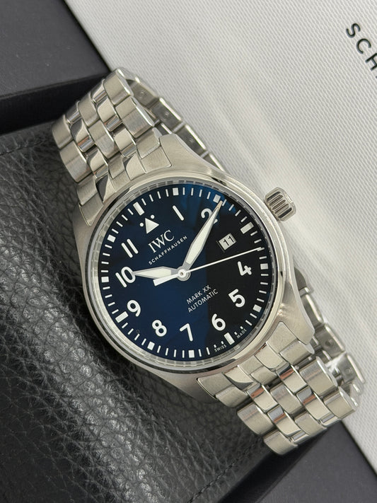 IWC Pilot Mark Pilot's Watch Mark XX - 40mm - Black Dial New Dec 2025 - Ref IW328202