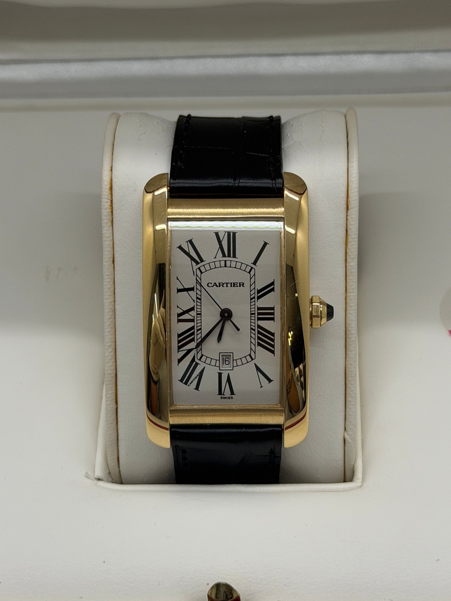 Cartier Tank Américaine Large Automatic - Yellow Gold Ref 1740 - Year 2000