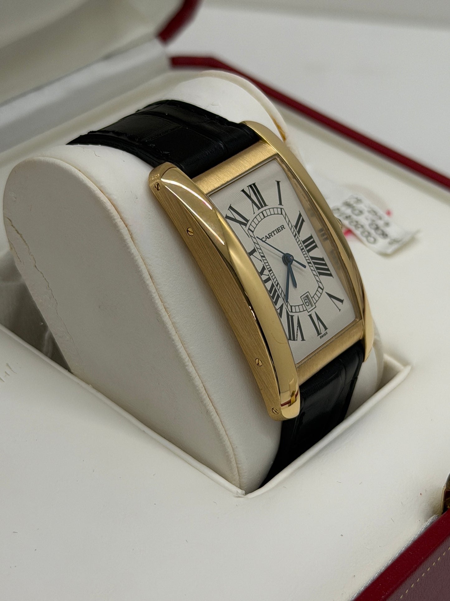 Cartier Tank Américaine Large Automatic - Yellow Gold Ref 1740 - Year 2000