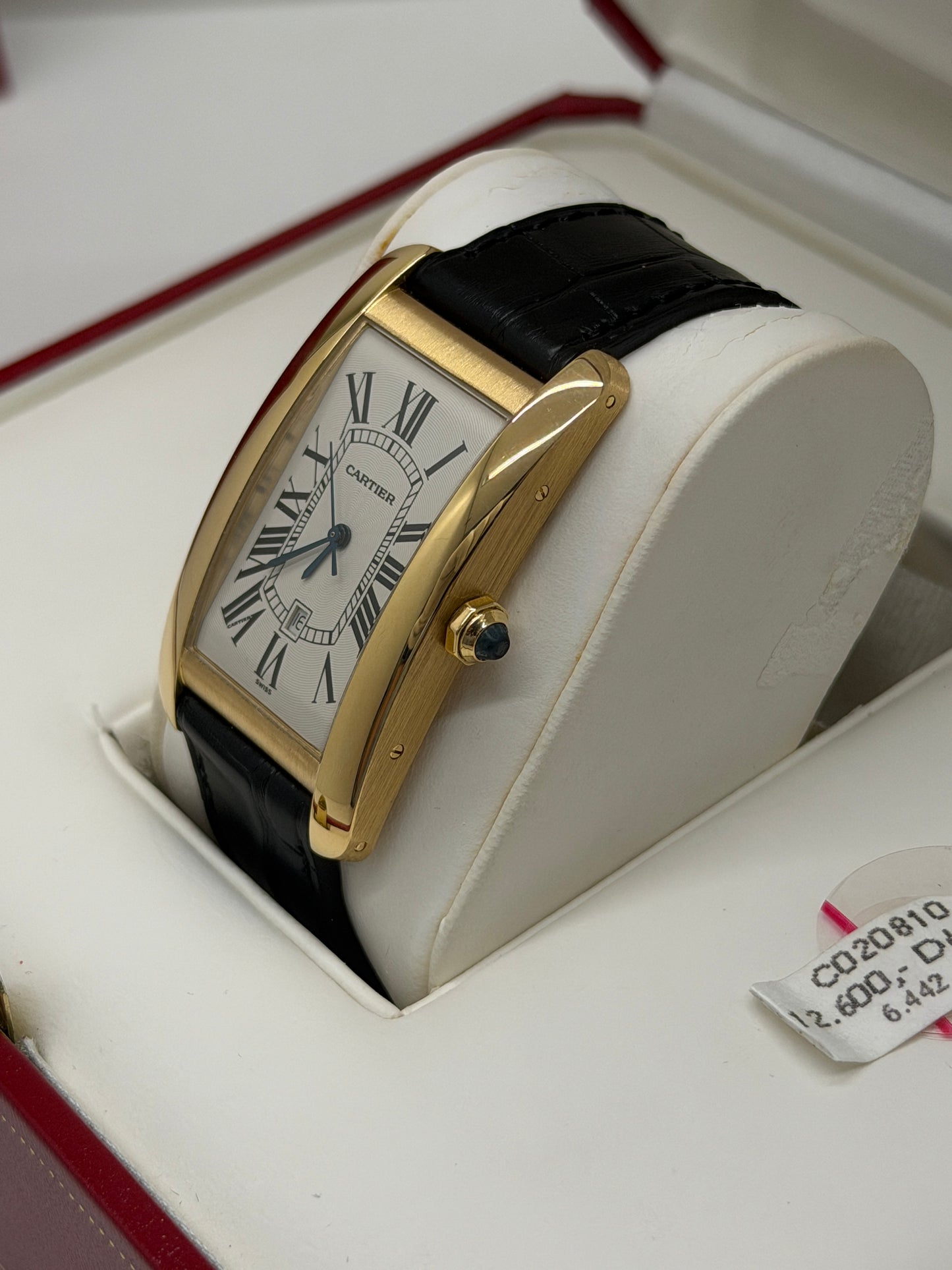 Cartier Tank Américaine Large Automatic - Yellow Gold Ref 1740 - Year 2000