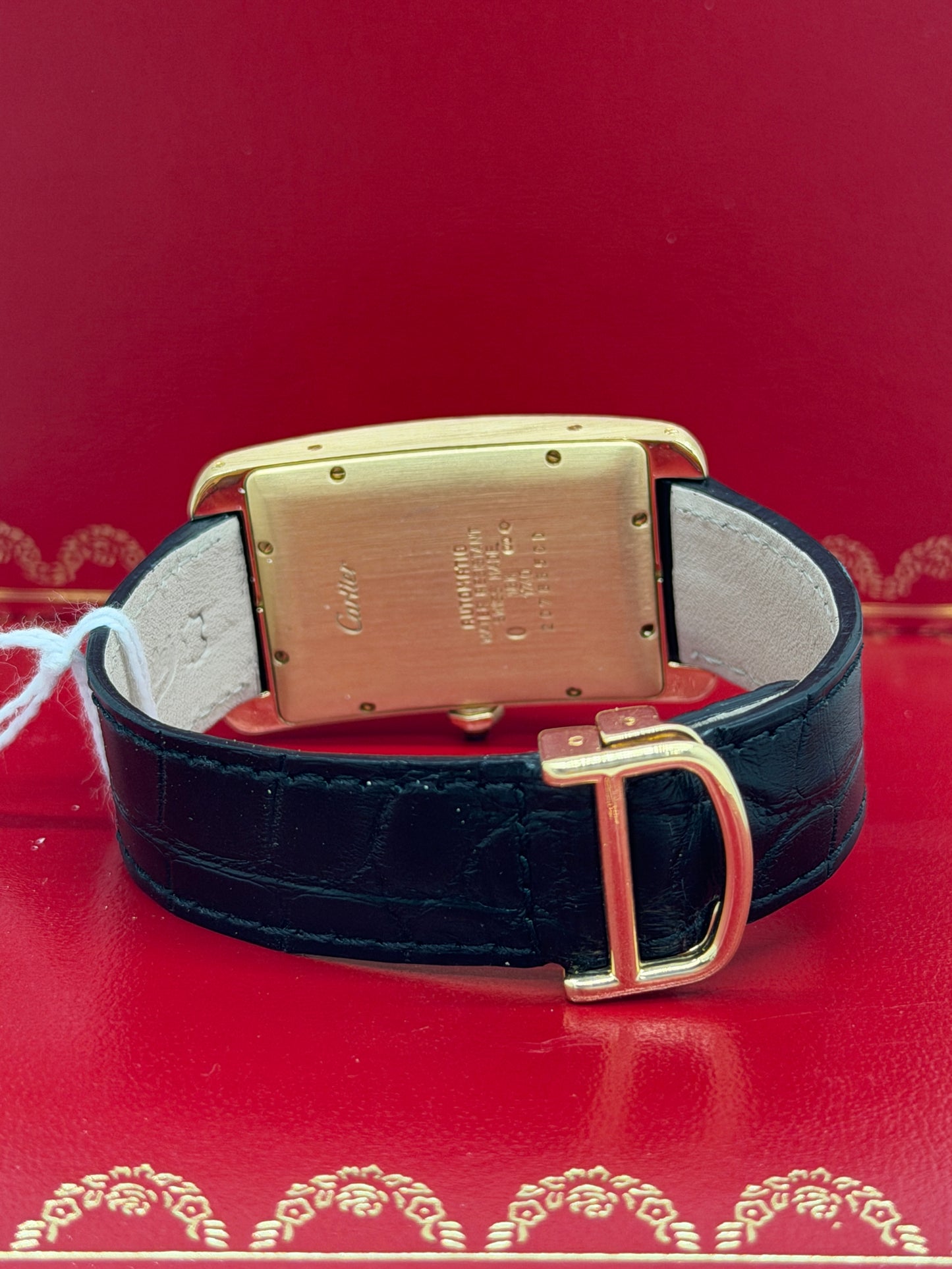 Cartier Tank Américaine Large Automatic - Yellow Gold Ref 1740 - Year 2000