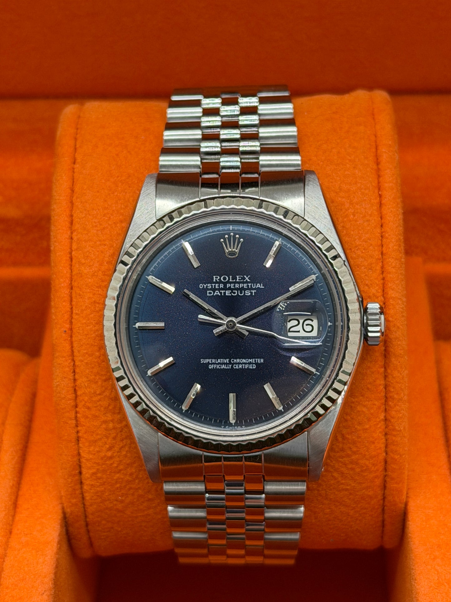 Rolex Datejust 36 Ref.1601 - Blue Dial