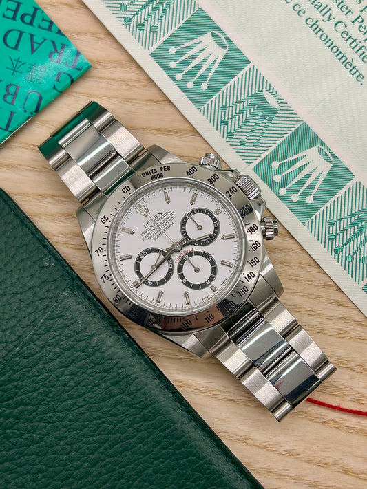 Rolex Daytona - Ref.16520 El Primero - White Dial - Year 1999