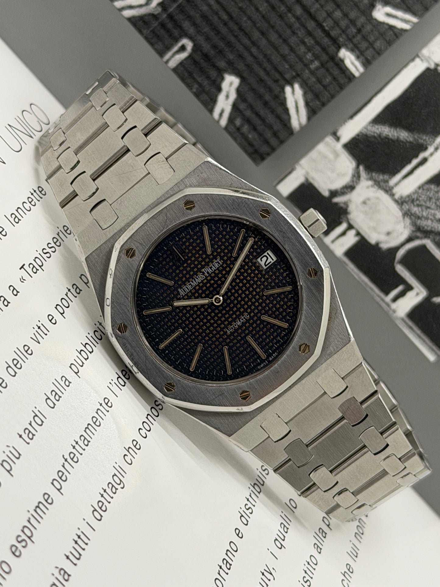 Audemars Piguet Royal Oak Jumbo 39mm - Blue Dial - Ref 15002ST.OO.0944ST.01 Extract From The Archives AP 2026 - Year 2026