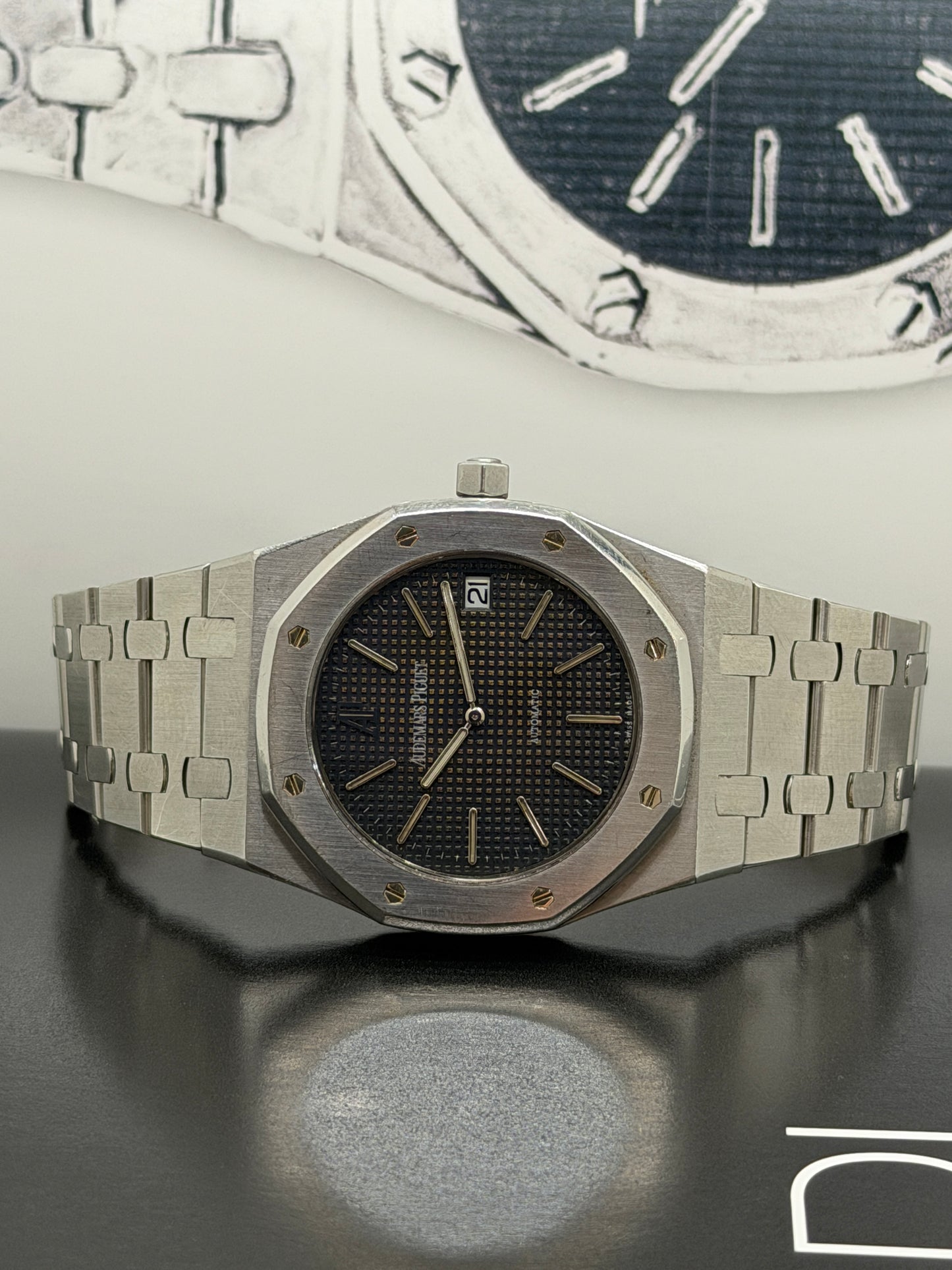 Audemars Piguet Royal Oak Jumbo 39mm - Blue Dial - Ref 15002ST.OO.0944ST.01 Extract From The Archives AP 2026 - Year 2026