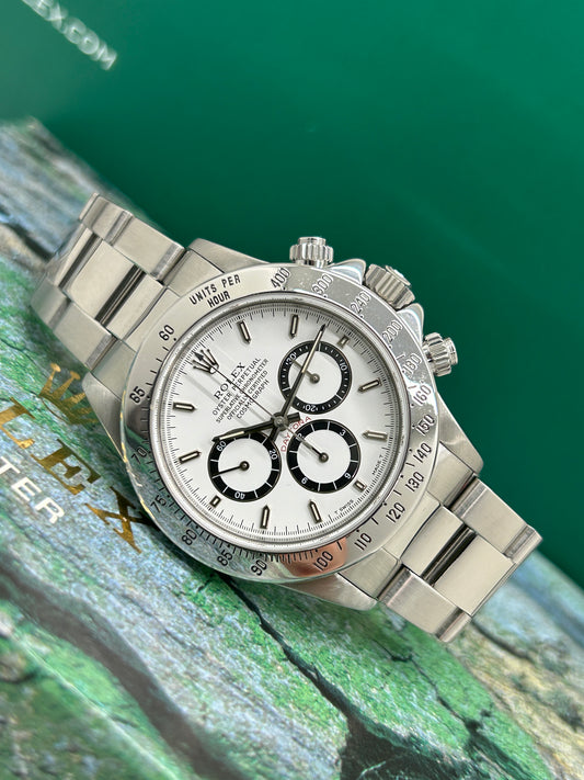Rolex Daytona Zenith El Primero - White Dial - Ref 16520 - Year 1994