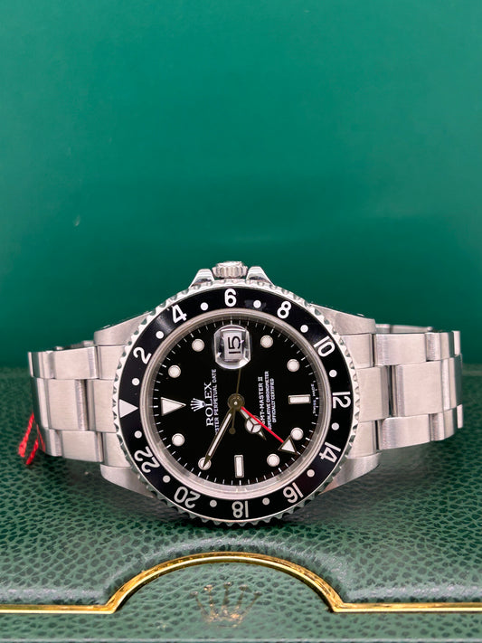 Rolex GMT-Master II - Black Bezel - Ref 16710 - Year 2003