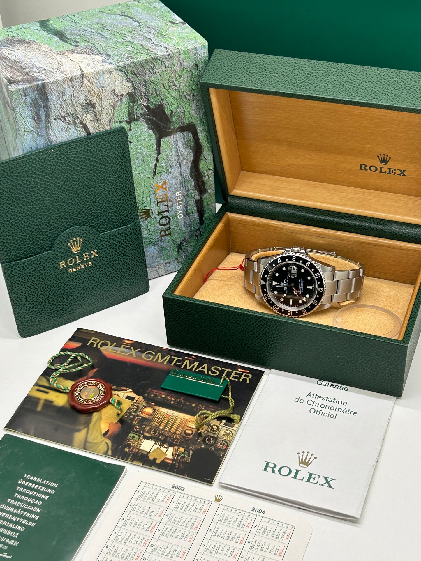 Rolex GMT-Master II - Black Bezel - Ref 16710 - Year 2003