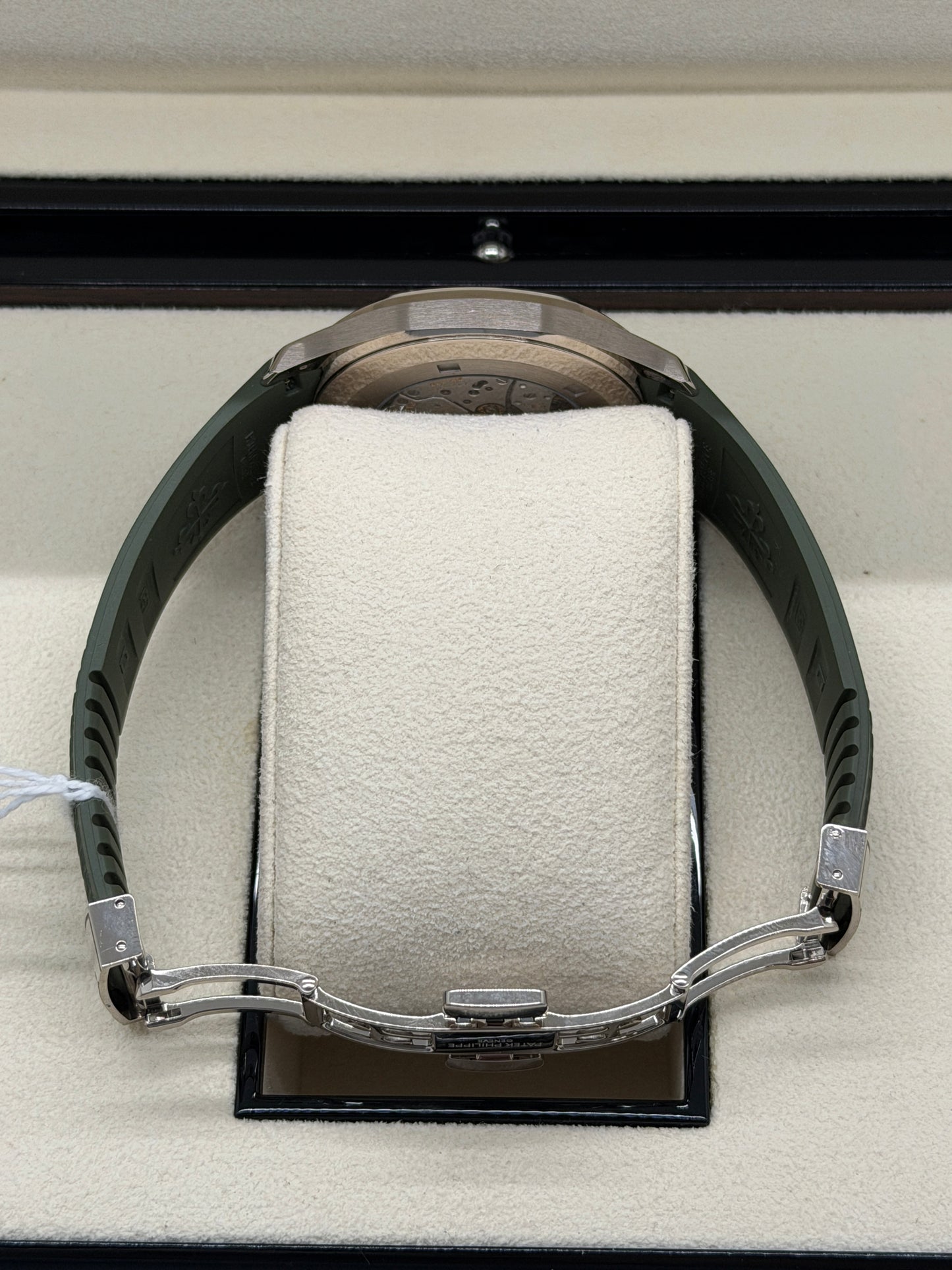 Patek Philippe Aquanaut Green Dial - White Gold Ref 5168G-010 - Year 2022