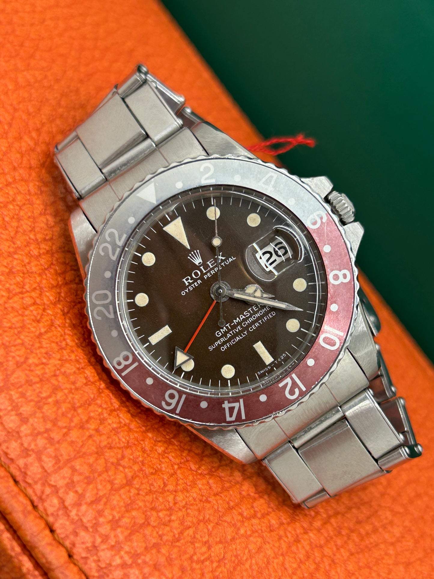 Rolex GMT-Master - Ref 1675 - Tropical Brown Dial - Long E - Year 1969