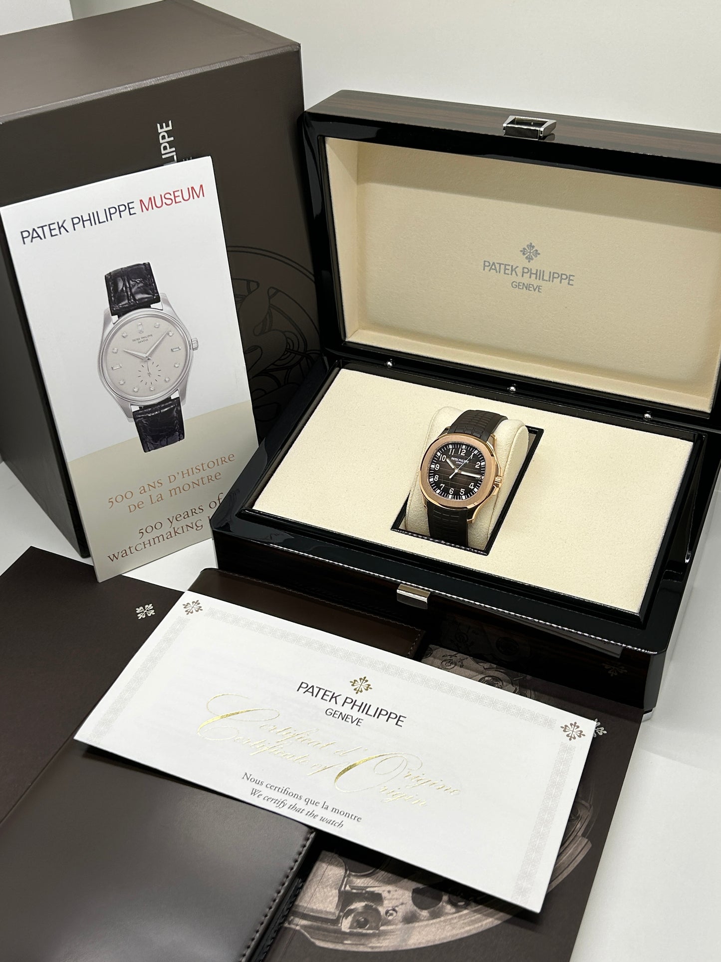 Patek Philippe Aquanaut - Brown Dial - 18kt Rose Gold - Ref. 5167R-001 - Year 2018 - ITA