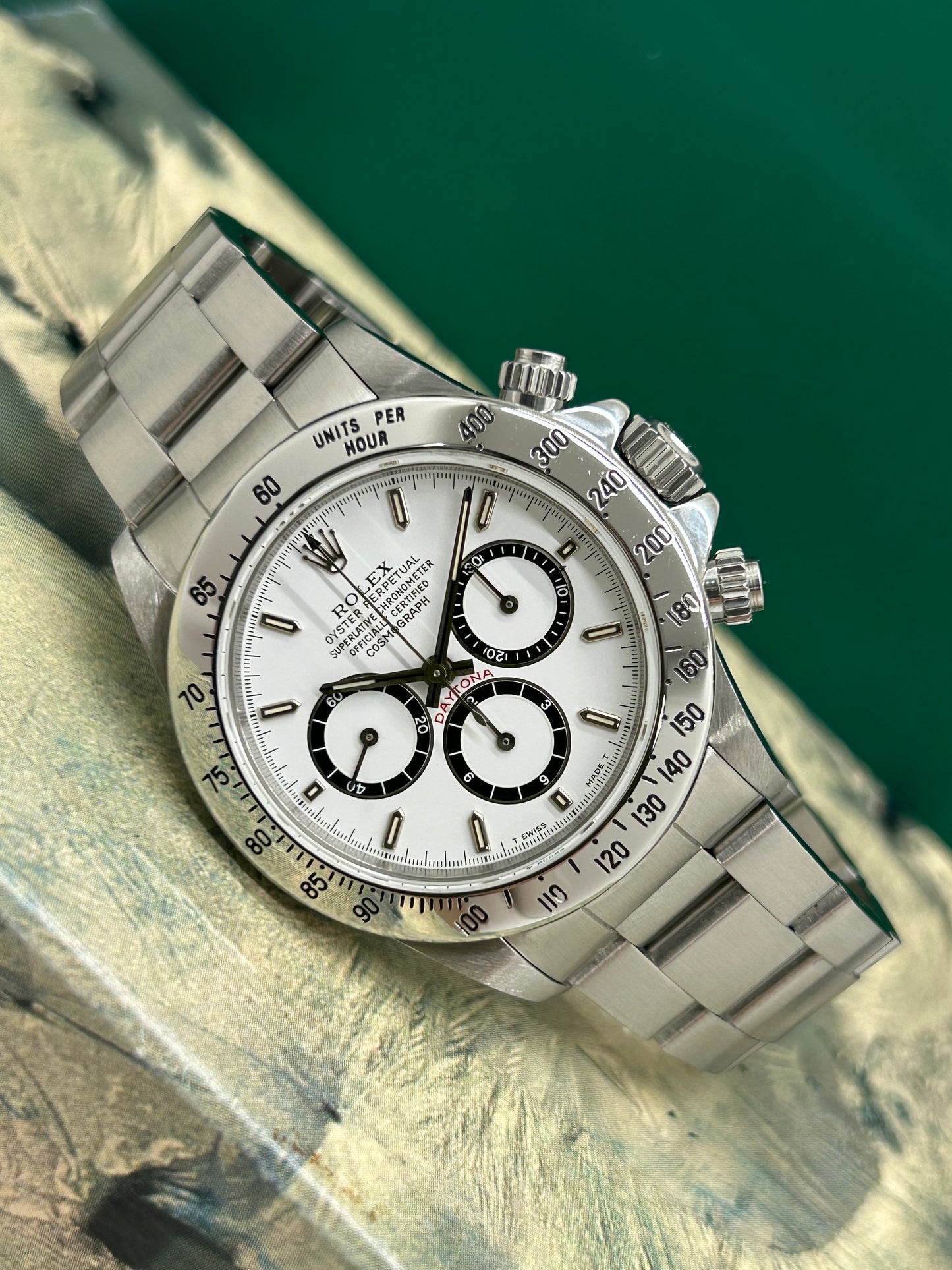 Rolex Daytona Zenith - Ref 16520 - White Dial - Ser N1 - Year 1991