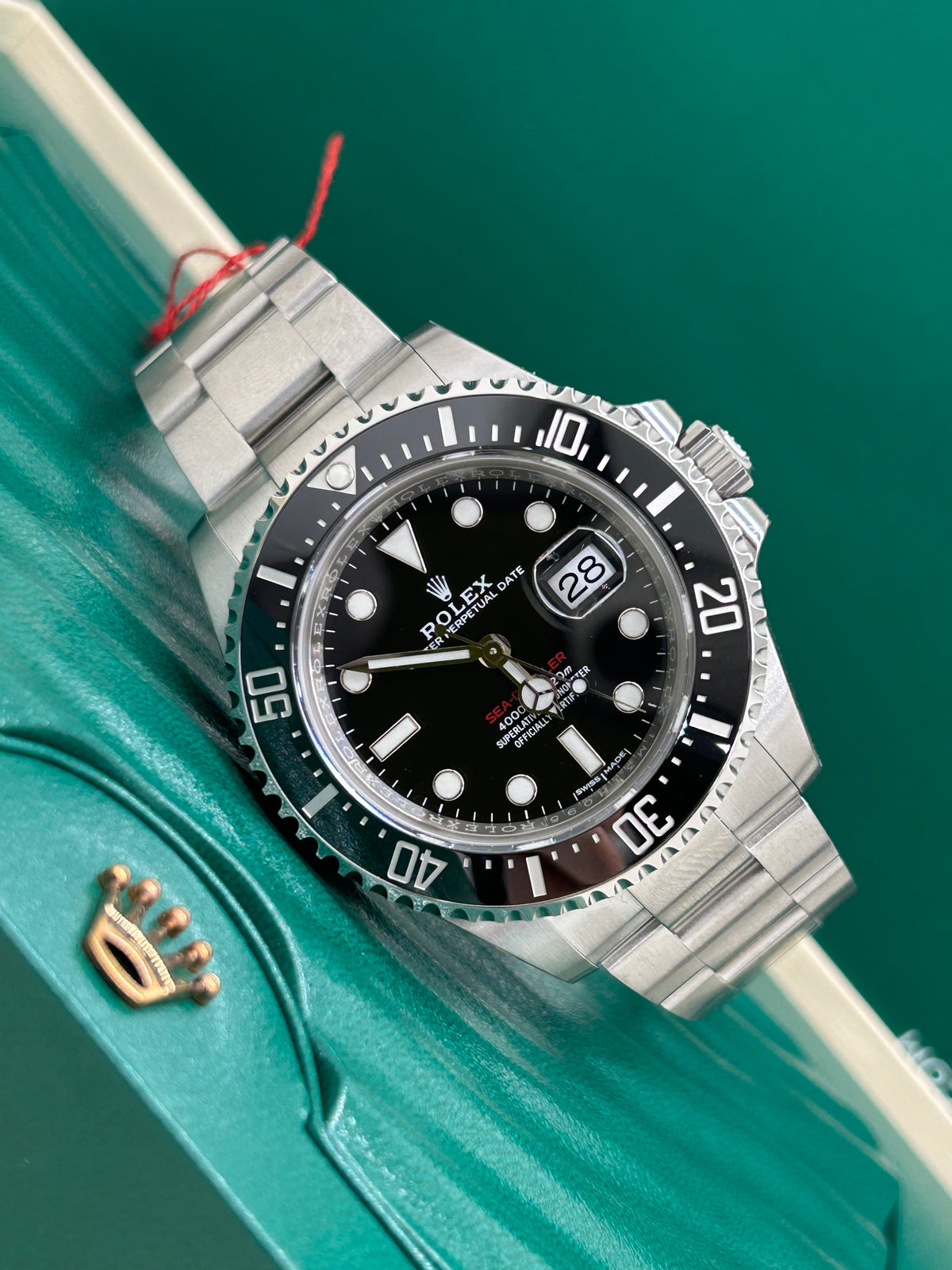 Rolex Sea-Dweller - Red Line - Ref 126600 - Full Stickers - Year 2017