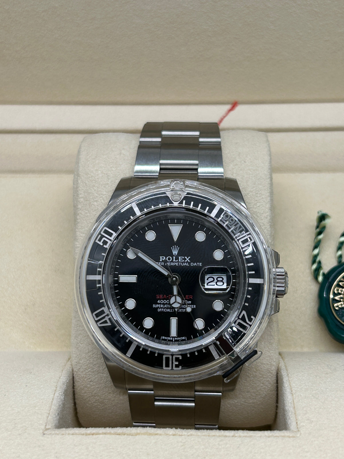 Rolex Sea-Dweller - Red Line - Ref 126600 - Full Stickers - Year 2017