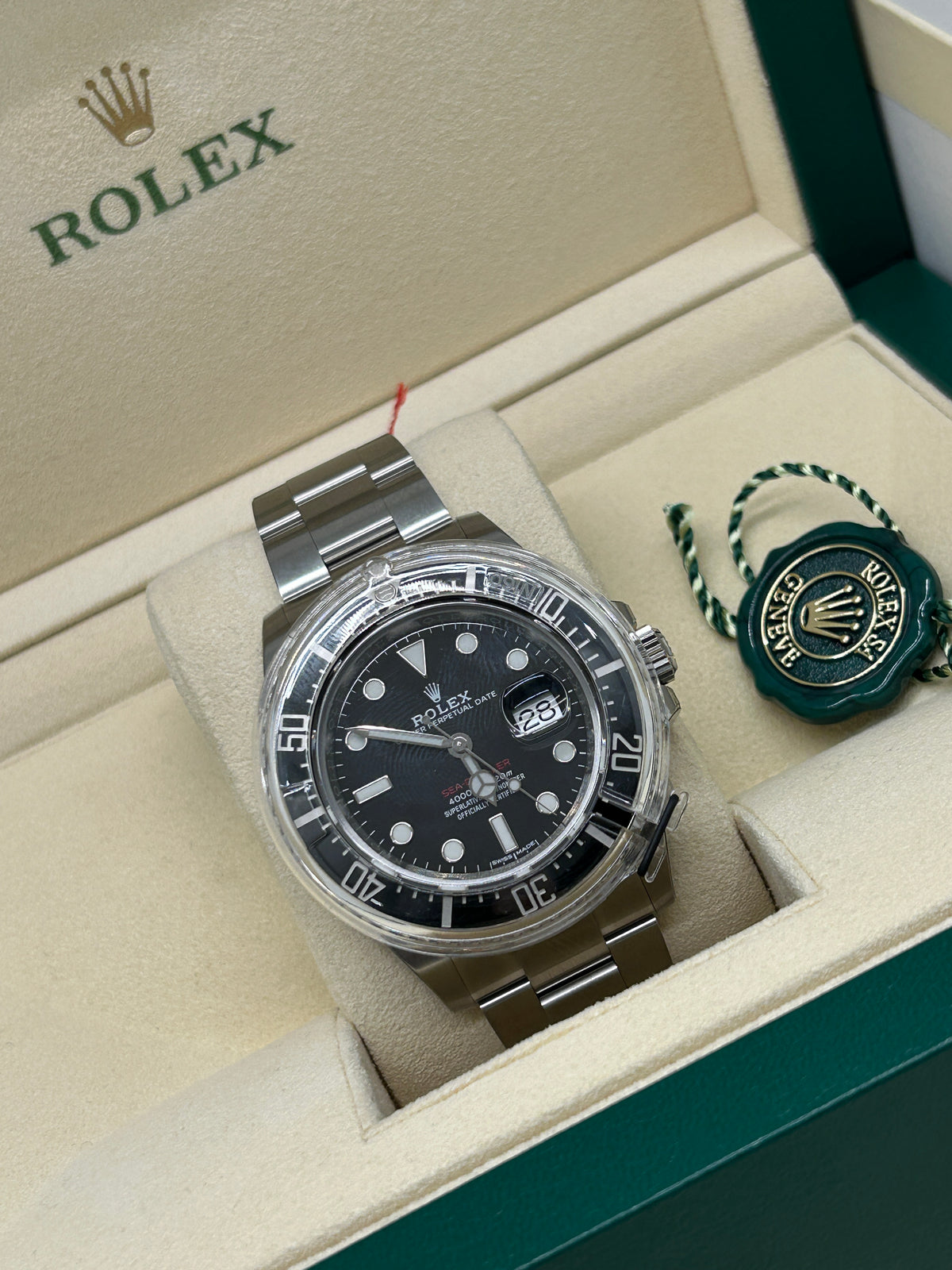 Rolex Sea-Dweller - Red Line - Ref 126600 - Full Stickers - Year 2017