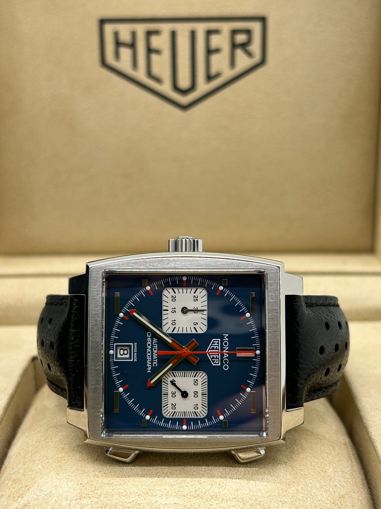 TAG Heuer Monaco Calibre 11 "Steve McQueen" - Ref.CAW211P.FC6356 - Year 2021
