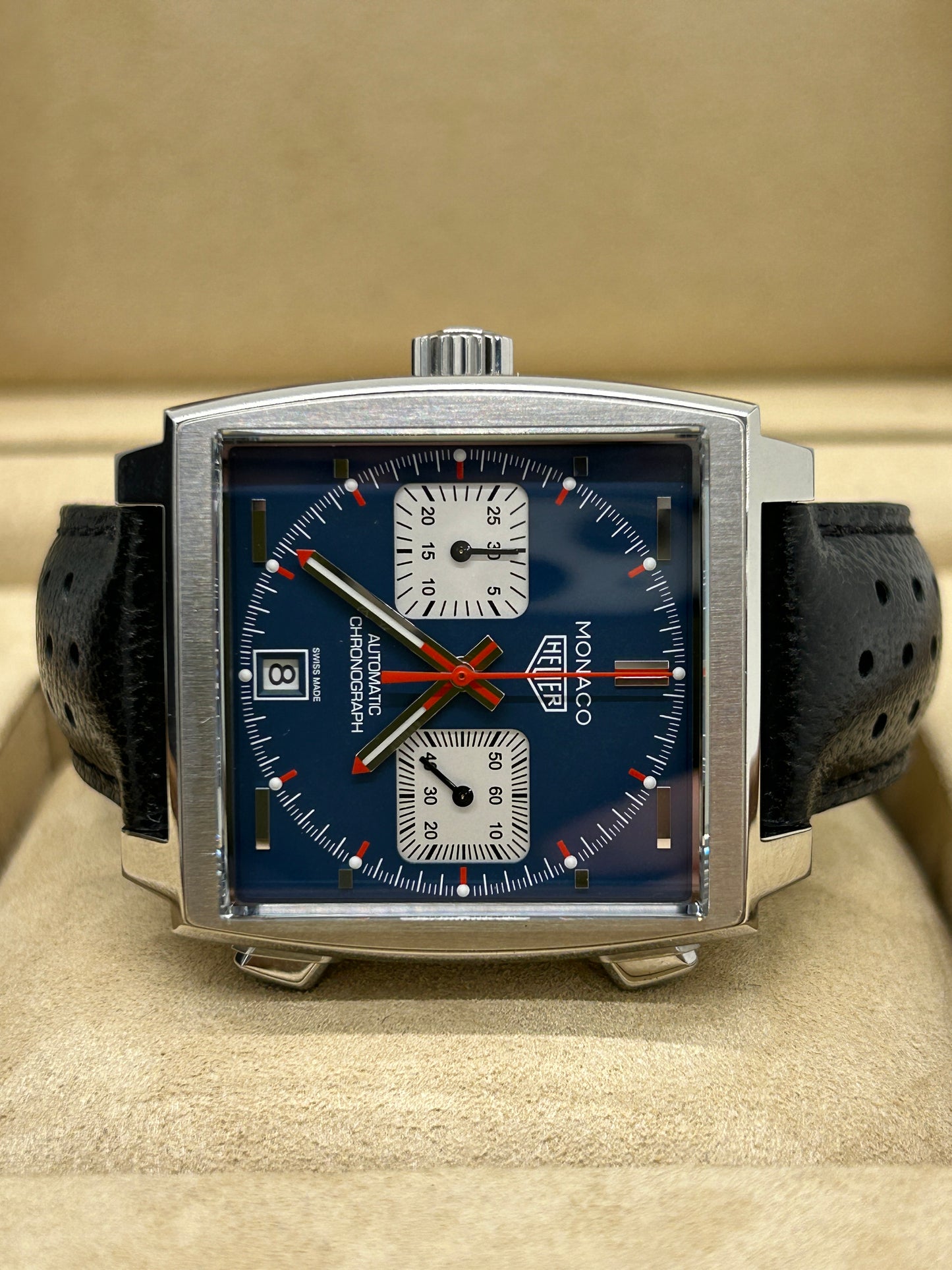 TAG Heuer Monaco Calibre 11 "Steve McQueen" - Ref.CAW211P.FC6356 - Year 2021