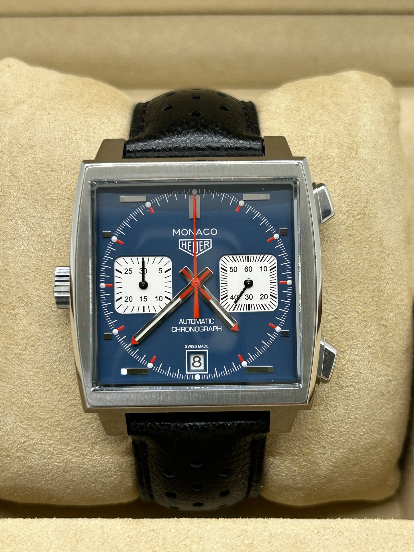 TAG Heuer Monaco Calibre 11 "Steve McQueen" - Ref.CAW211P.FC6356 - Year 2021