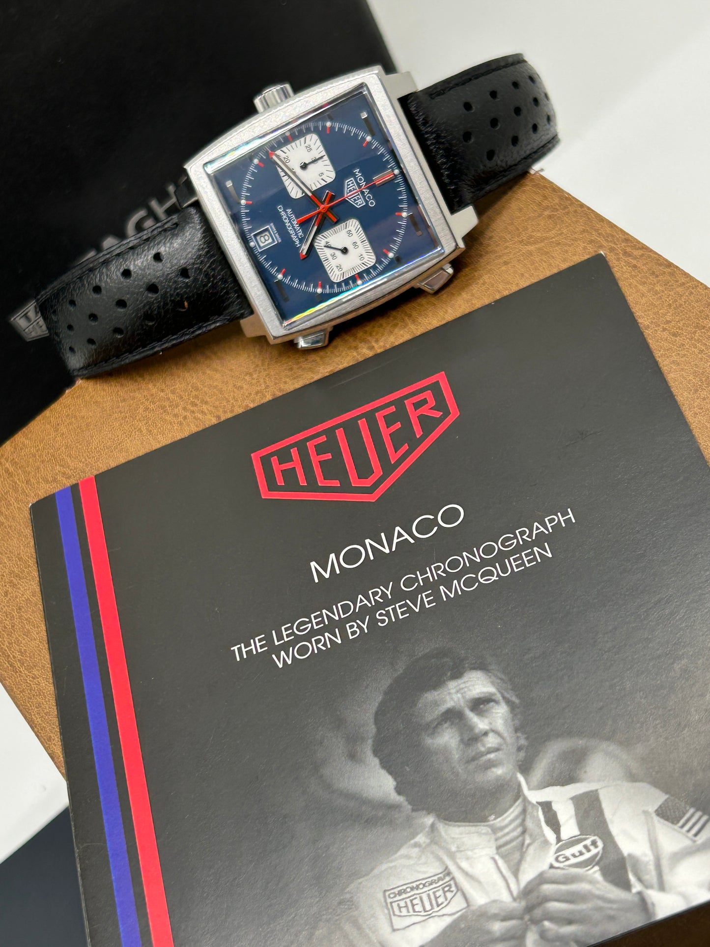 TAG Heuer Monaco Calibre 11 "Steve McQueen" - Ref.CAW211P.FC6356 - Year 2021