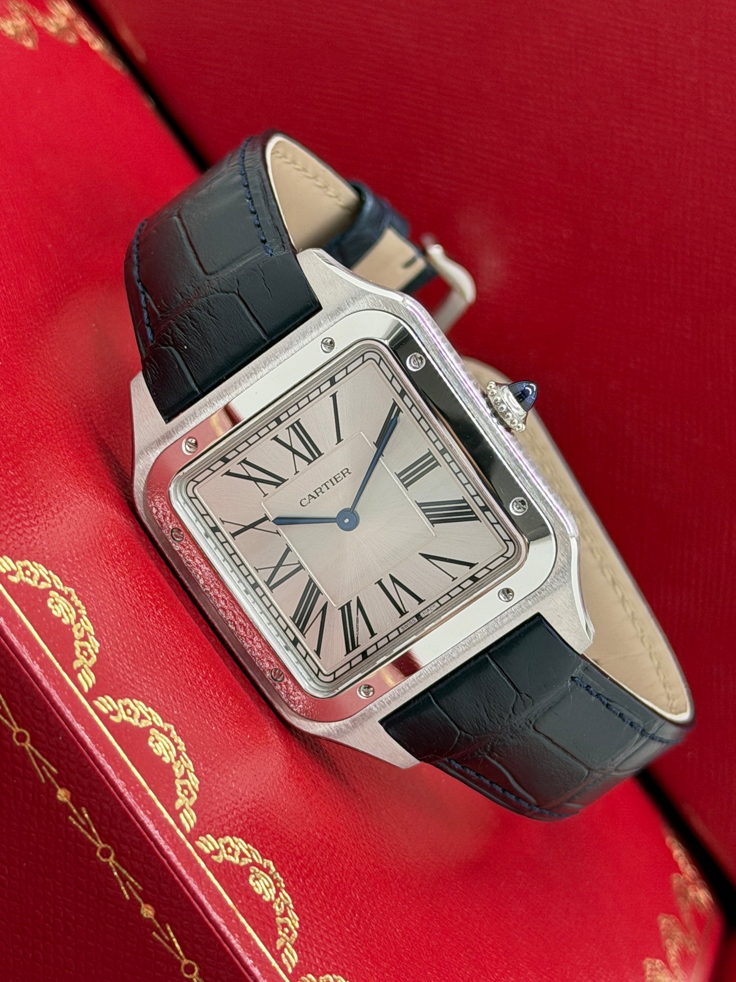 Cartier Santos Dumont Xl - Manual - New 2026 WSSA0032