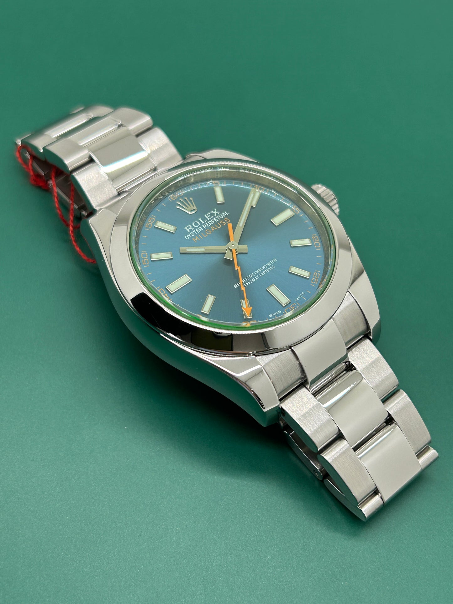 Rolex Milgauss Blue Dial - Ref 116400GV - Year 2020